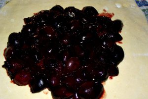 Tarta rustica cu prune