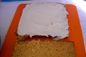 Prajitura cu crema de branza