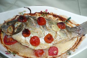 Peste Tilapia la cuptor cu legume