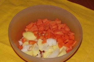 Supa de pui(pui de curte)