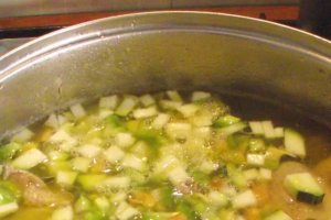 Supa de pui(pui de curte)