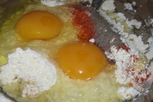 Supa de pui cu galuste din faina de mei