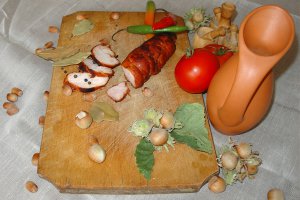 Pastrama din piept de pui