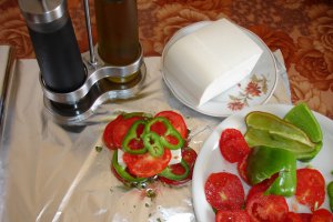 Branza feta la gratar