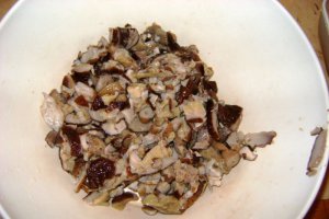 Parjoale cu hribi si legume