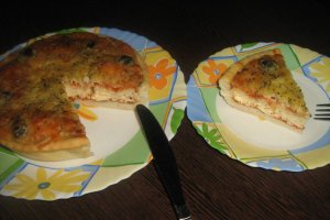 Tarta cu branzeturi la cuptor