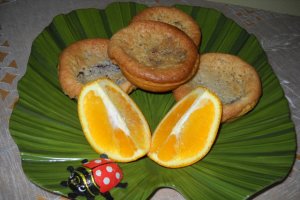 Minitarte cu crema frangipane si zmeura