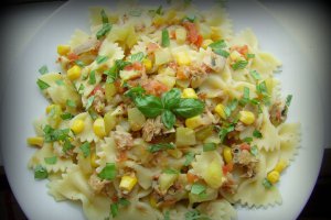 Paste cu ton si legume