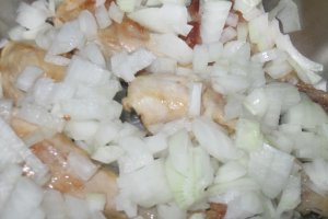Ciulama de pui cu ciuperci