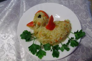 Pilaf cu masline-post