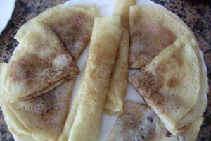 Crepes (clatite) cu lapte de soia-post