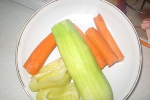 Salata de cruditati - raw-vegan