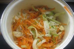 Salata de cruditati - raw-vegan