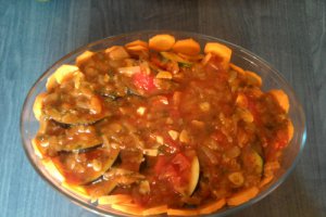 Ratatouille la cuptor