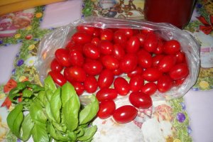 Cherry in sos cu busuioc