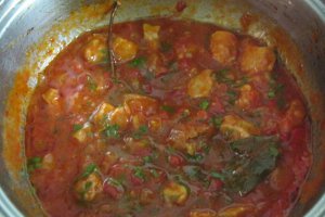 Spaghete cu tocanita de carne