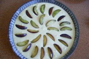 Pflaumenkuchen - Prajitura cu prune
