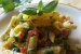 Salata calda de paste fara gluten cu ardei gras-0