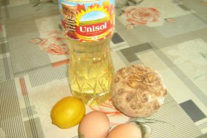 Salata de telina cu maioneza
