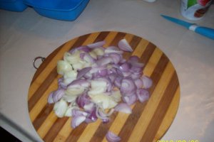 Ghiveci de legume cu carne si cus-cus