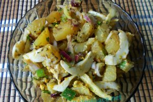 Salata orientala cu seminte de chimen