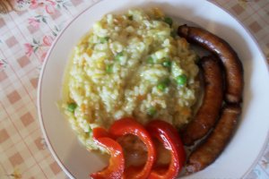 Pilaf cu legume