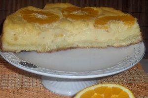 Cheesecake cu portocale