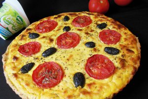 Tarta cu branza si mac