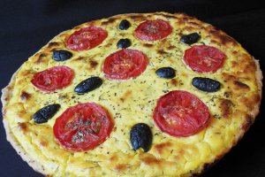 Tarta cu branza si mac