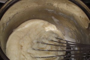 Eclere cu crema ganche