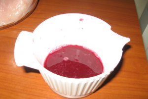 Piept de curcan cu sos de rodii