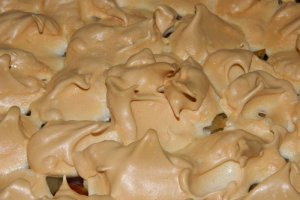 Budinca de paste cu branza si prune