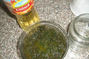 Busuioc verde in ulei