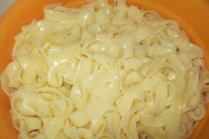 Fettuccine cu legume