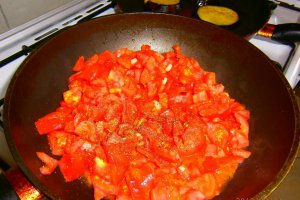Vinete la cuptor cu mozzarella si cascaval
