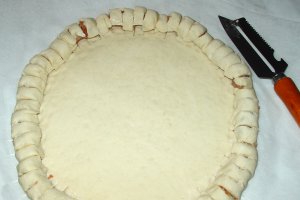 Pizza cu coronita