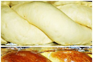 Cozonac cu nuca si rahat