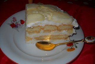 Tort de pepene galben