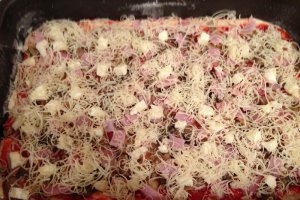 Pizza cu blat de susan