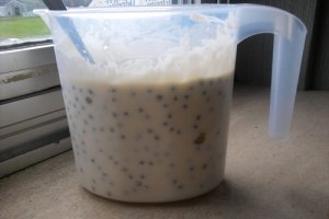 Peste la cuptor cu mazare si branza