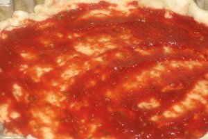 Pizza cu ciuperci