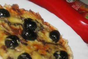 Pizza cu ciuperci