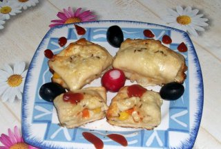 Rulouri de pizza