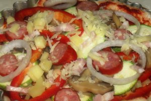 Pizza cu dovlecei