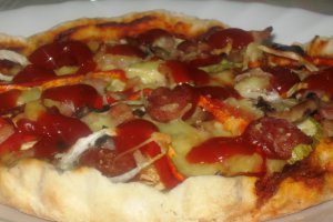Pizza cu dovlecei