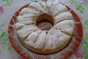 Prajitura cu pere si nectarine