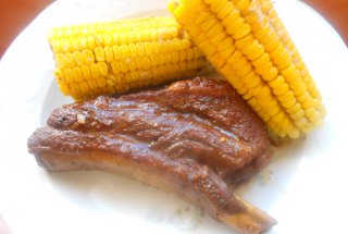 Coaste de porc caraibiene