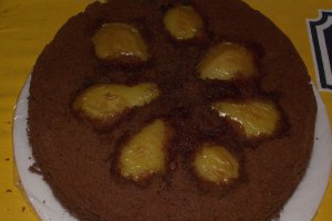 Tort de ciocolata cu pere