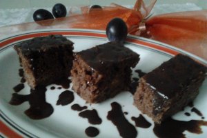 Negresa cu prune si ciocolata