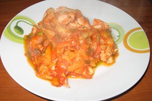 Curcan cu legume la cuptor- de la 7 luni